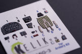 MiG-3. Interior 3D Decals (for Armory Aircraft model kit) Scale 1:72 KeliK K72207