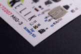 MiG-3. Interior 3D Decals (for Armory Aircraft model kit) Scale 1:72 KeliK K72207