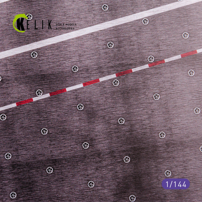 CVN 78 Gerald Ford Type 2 - Base - Acrylic Scale 1:144 KeliK KS14404 Stands for Plastic Models