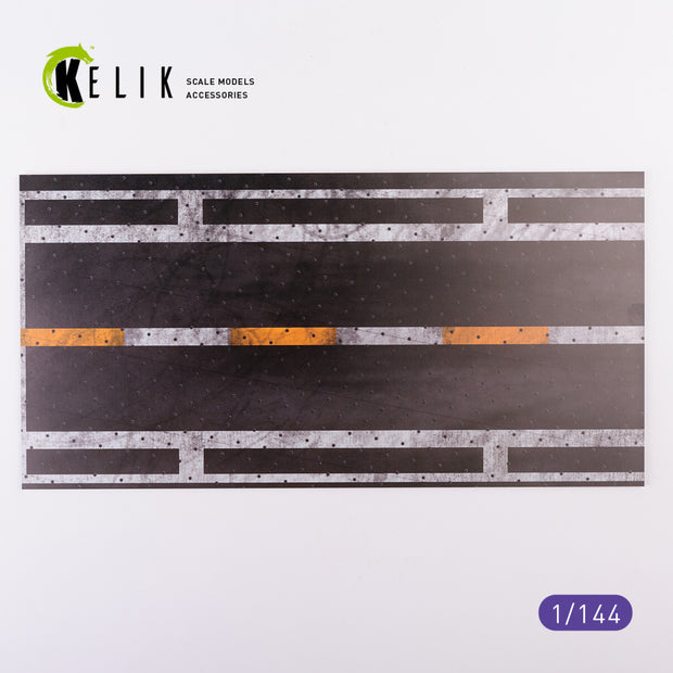 CV-63 Kitty Hawk - Base - Acrylic Scale 1:144 KeliK KS14405 Stands for Plastic Models