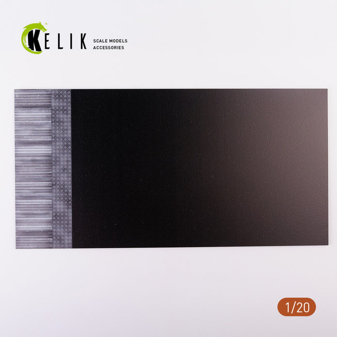 F1 Garage Type 2 Base - Acrylic Scale 1:20 KeliK KS20006 Stands for Plastic Models