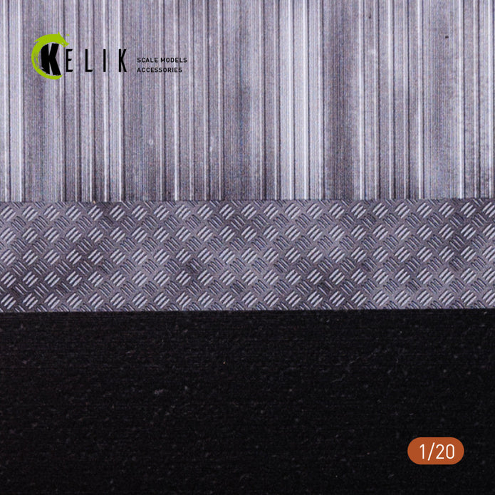 F1 Garage Type 2 Base - Acrylic Scale 1:20 KeliK KS20006 Stands for Plastic Models