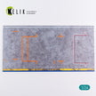 Pitstop 24 Hours of Le Mans type 1 Base - Acrylic 3 mm (180 x 357 mm) (210 g) Scale 1:24 KeliK KS24006 Stands for Plastic Models