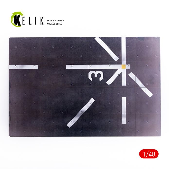 USS Boxer LHD-4  - Acrylic 3 mm (410 x 270 mm) (410 g) Scale 1:48 KeliK KS48004 Stands for Plastic Models