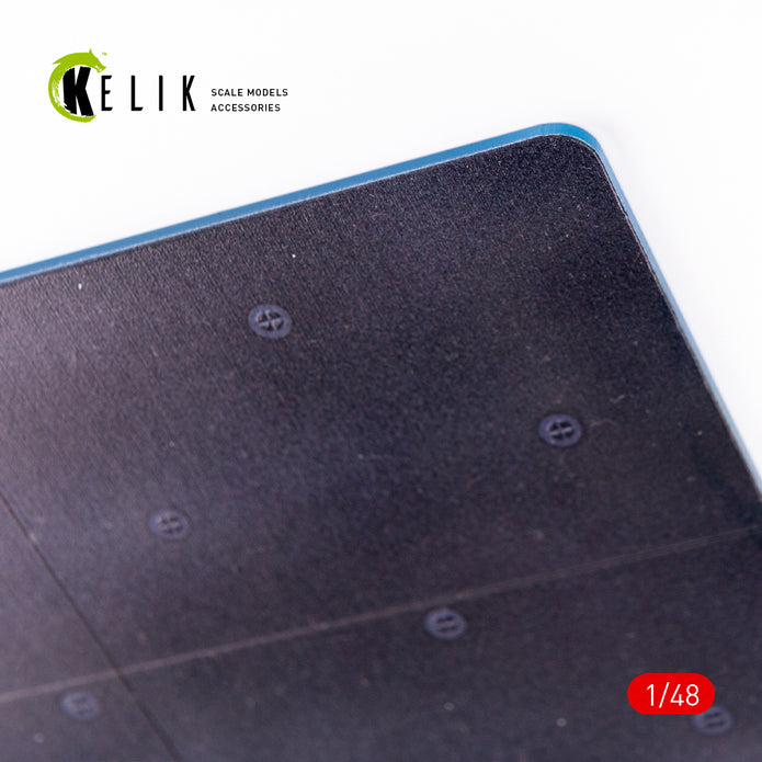 USS Boxer LHD-4  - Acrylic 3 mm (410 x 270 mm) (410 g) Scale 1:48 KeliK KS48004 Stands for Plastic Models