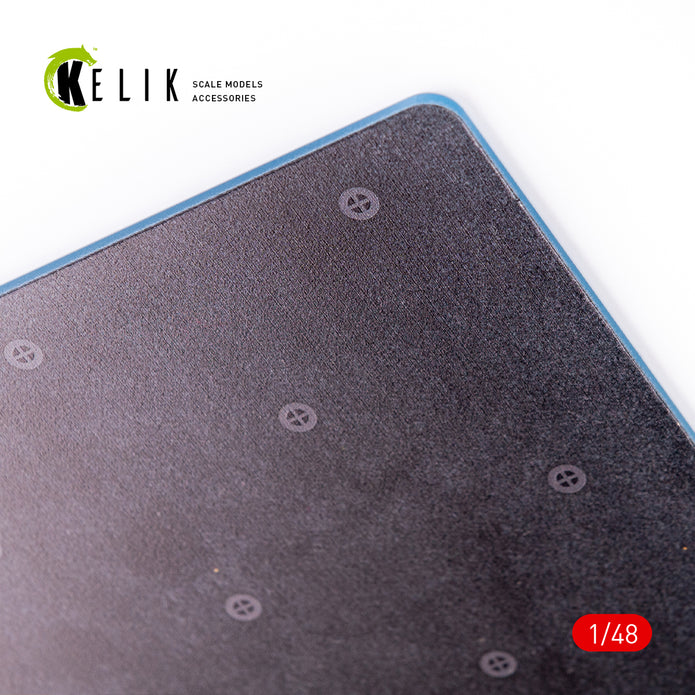 WASP type Air Carrier  - Acrylic 3 mm (410 x 270 mm) (410 g) Scale 1:48 KeliK KS48005 Stands for Plastic Models