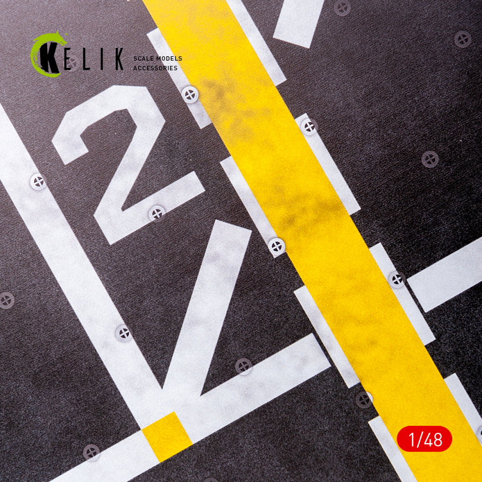 WASP type Air Carrier  - Acrylic 3 mm (410 x 270 mm) (410 g) Scale 1:48 KeliK KS48005 Stands for Plastic Models