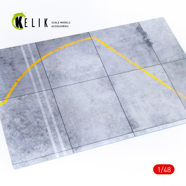 Slovakia Airport - Bratislava - M,R, Stefanik - Acrylic 3 mm (410 x 270 mm) (410 g) Scale 1:48 KeliK KS48010 Stands for Plastic Models