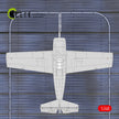 USS Gambier Bay (CVE-73) - Acrylic 3 mm (410 x 270 mm) (410 g) Scale 1:48 KeliK KS48014 Stands for Plastic Models