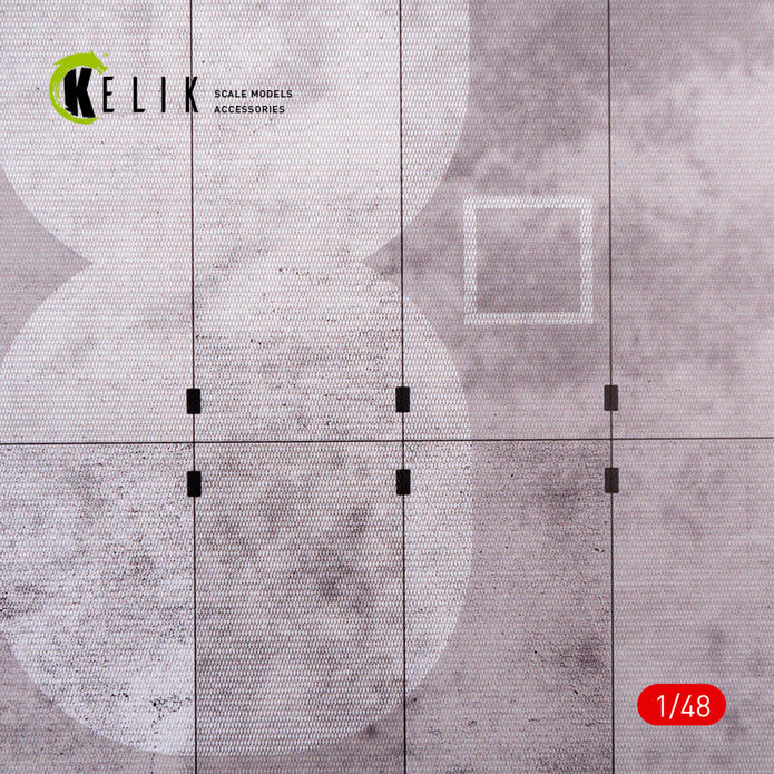 Ukraine Starokostyantyniv Air Base - Acrylic Scale 1:48 KeliK KS48017 Stands for Plastic Models