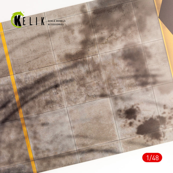 Naval Air Station Oceana - Acrylic 3 mm (410 x 270 mm) (410 g) Scale 1:48 KeliK KS48019 Stands for Plastic Models