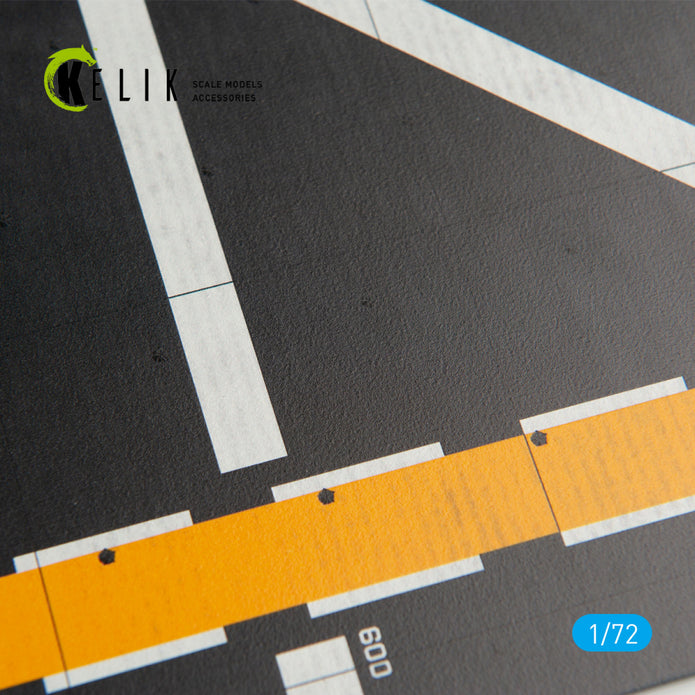 Deck of the aircraft carrier USS Tripoli Base - Acrylic 3 mm (280 x 180 mm) (170 g) Scale 1:72 KeliK KS72005 Stands for Plastic Models