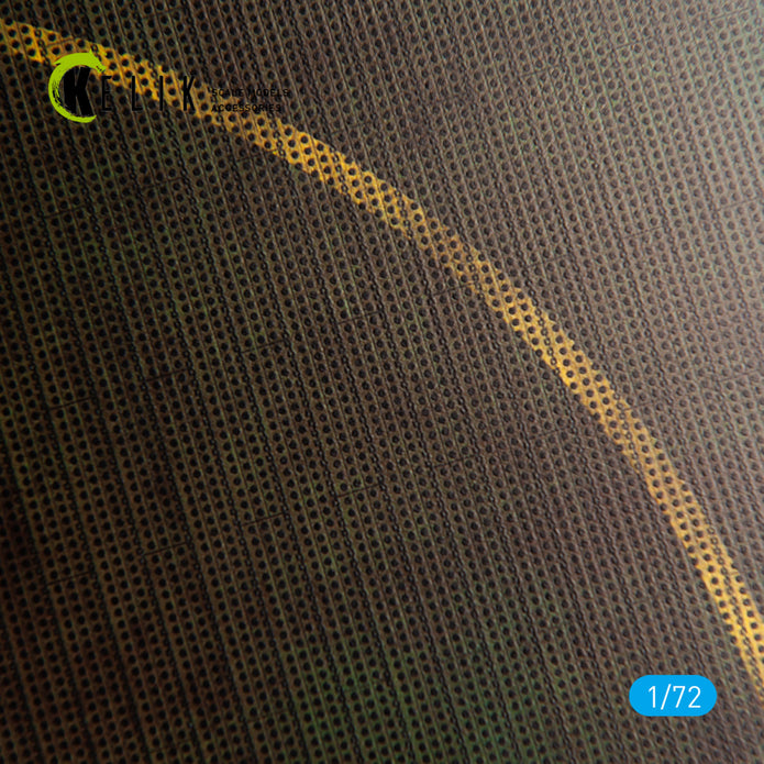 K-1-D  Base - Acrylic 3 mm (280 x 180 mm) (170 g) Scale 1:72 KeliK KS72008 Stands for Plastic Models