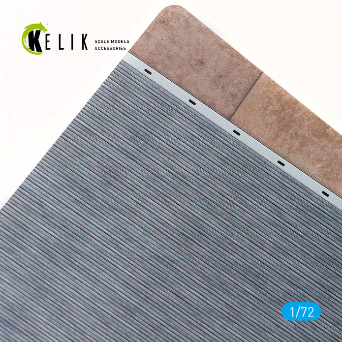 M150 Trackway Rapid Repair Base - Acrylic 3 mm (280 x 180 mm) (170 g) Scale 1:72 KeliK KS72019 Stands for Plastic Models