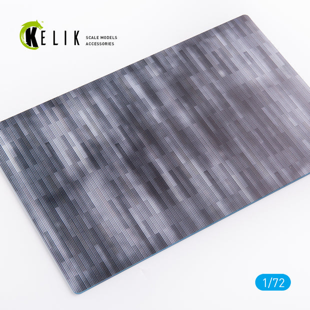 FAUN - Trackway Helicopter Landing Mat Ribber - Base - Acrylic 3 mm (280 x 180 mm) (170 g) Scale 1:72 KeliK KS72025 Stands for Plastic Models