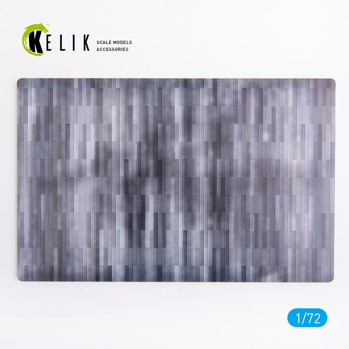 FAUN - Trackway Helicopter Landing Mat Ribber - Base - Acrylic 3 mm (280 x 180 mm) (170 g) Scale 1:72 KeliK KS72025 Stands for Plastic Models