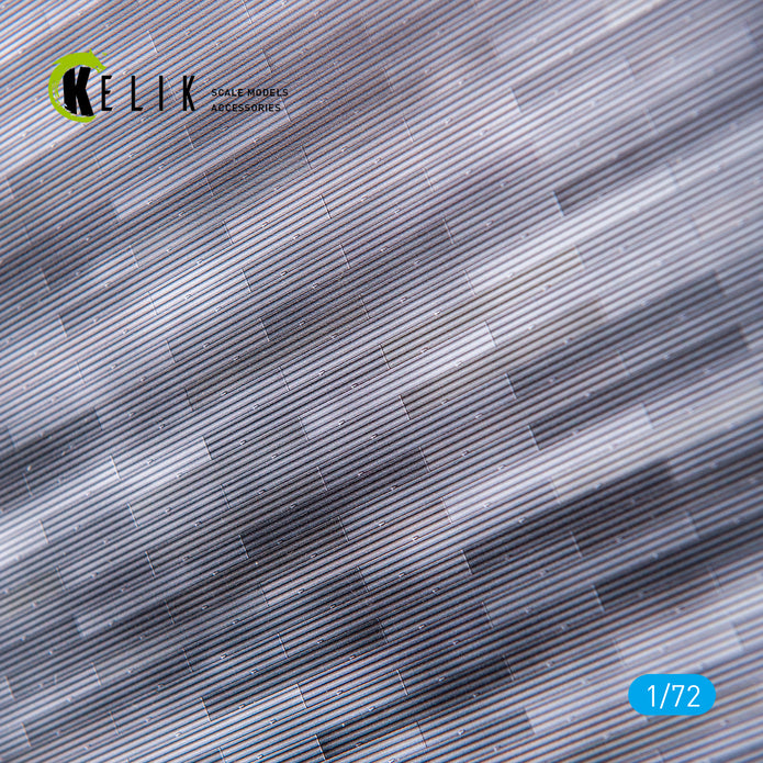 FAUN - Trackway Helicopter Landing Mat Ribber - Base - Acrylic 3 mm (280 x 180 mm) (170 g) Scale 1:72 KeliK KS72025 Stands for Plastic Models