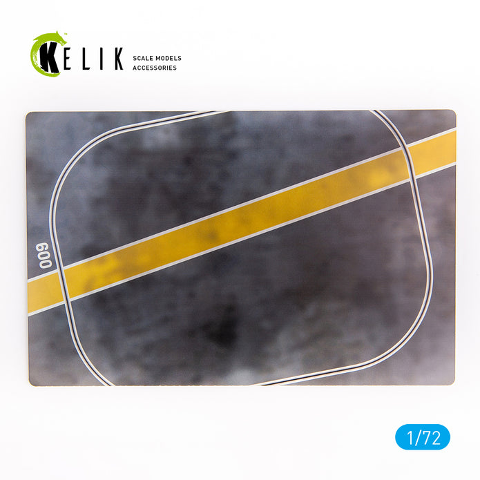 HMS Hermes R12 (1959) - Base - Acrylic 3 mm (280 x 180 mm) (170 g) Scale 1:72 KeliK KS72028 Stands for Plastic Models