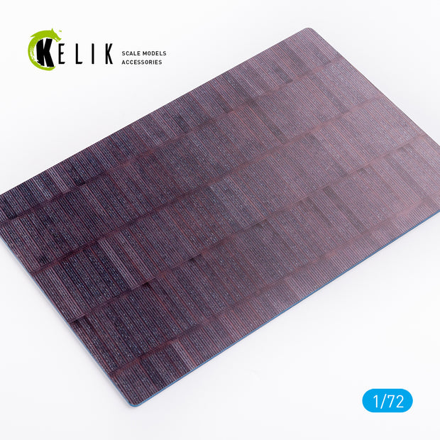 M8A1 PSP Rusted - Base - Acrylic 3 mm (280 x 180 mm) (170 g) Scale 1:72 KeliK KS72029 Stands for Plastic Models