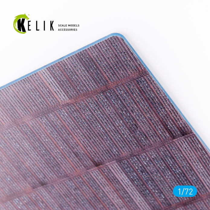 M8A1 PSP Rusted - Base - Acrylic 3 mm (280 x 180 mm) (170 g) Scale 1:72 KeliK KS72029 Stands for Plastic Models