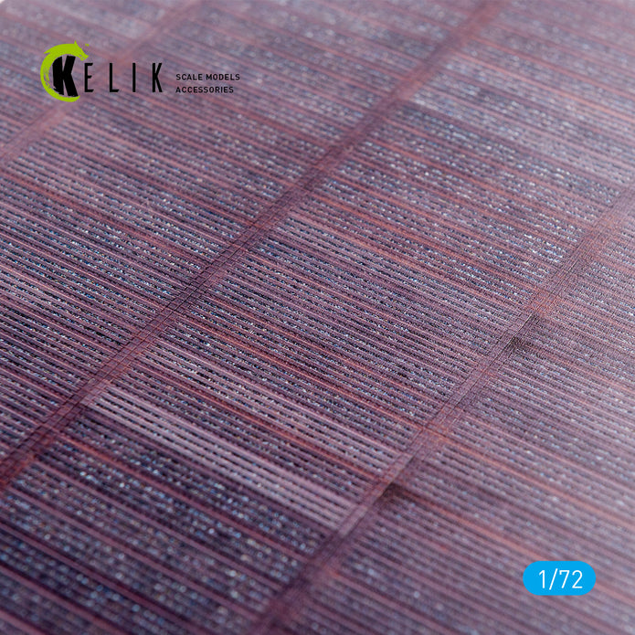 M8A1 PSP Rusted - Base - Acrylic 3 mm (280 x 180 mm) (170 g) Scale 1:72 KeliK KS72029 Stands for Plastic Models