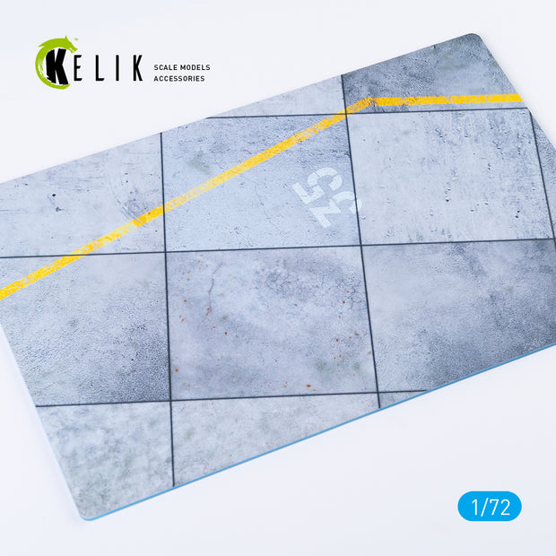 Slovakia Airport - Bratislava - M.R. Stefanik - Base - Acrylic 3 mm (280 x 180 mm) (170 g) Scale 1:72 KeliK KS72035 Stands for Plastic Models