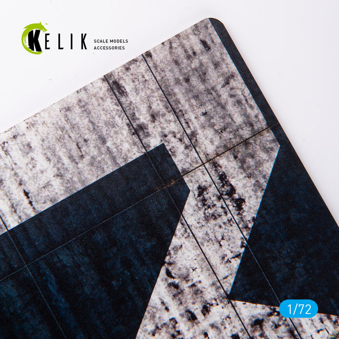 National Museum of USAF - Base - Acrylic 3 mm (280 x 180 mm) (170 g) Scale 1:72 KeliK KS72044 Stands for Plastic Models