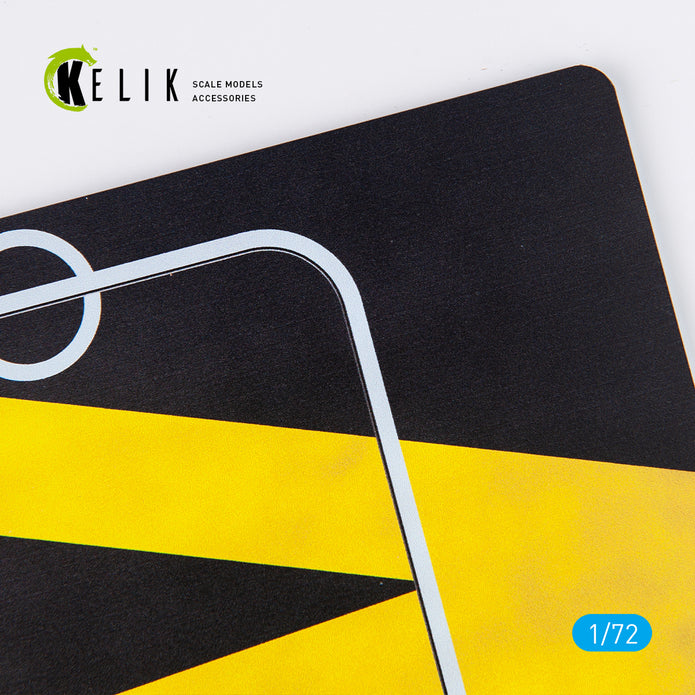 Argentine carrier Independencia (V-1) 1958 - Base - Acrylic 3 mm (280 x 180 mm) (170 g) Scale 1:72 KeliK KS72046 Stands for Plastic Models