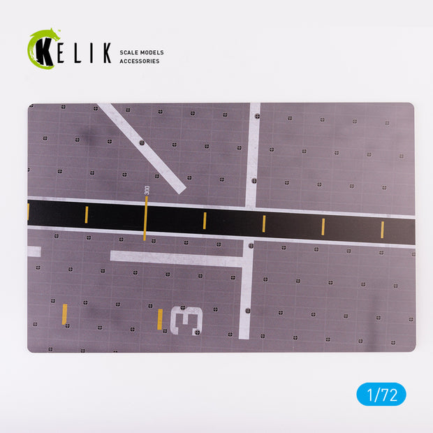 HMAS Canberra (LHD-02) - Base - Acrylic Scale 1:72 KeliK KS72050 Stands for Plastic Models