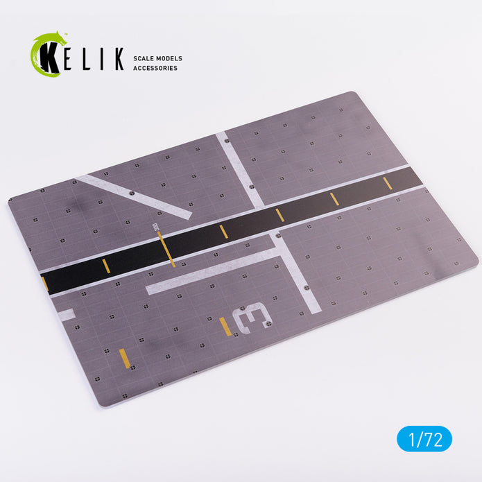HMAS Canberra (LHD-02) - Base - Acrylic Scale 1:72 KeliK KS72050 Stands for Plastic Models