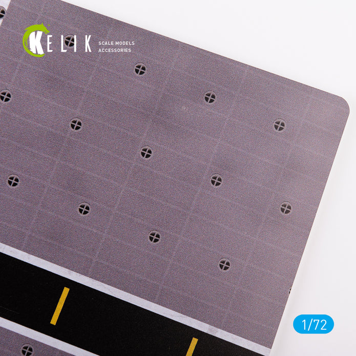 HMAS Canberra (LHD-02) - Base - Acrylic Scale 1:72 KeliK KS72050 Stands for Plastic Models