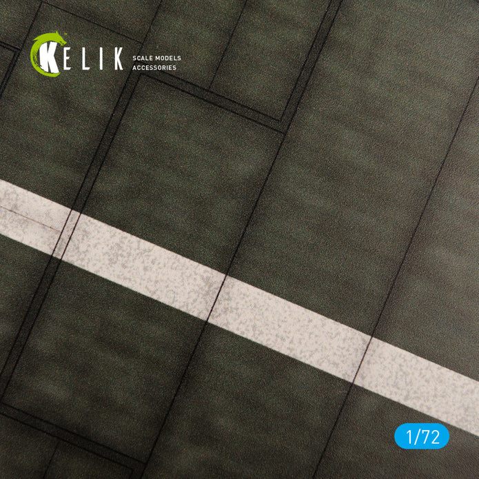 HMS Argus 1943 Type 1 - Base - Acrylic Scale 1:72 KeliK KS72053 Stands for Plastic Models