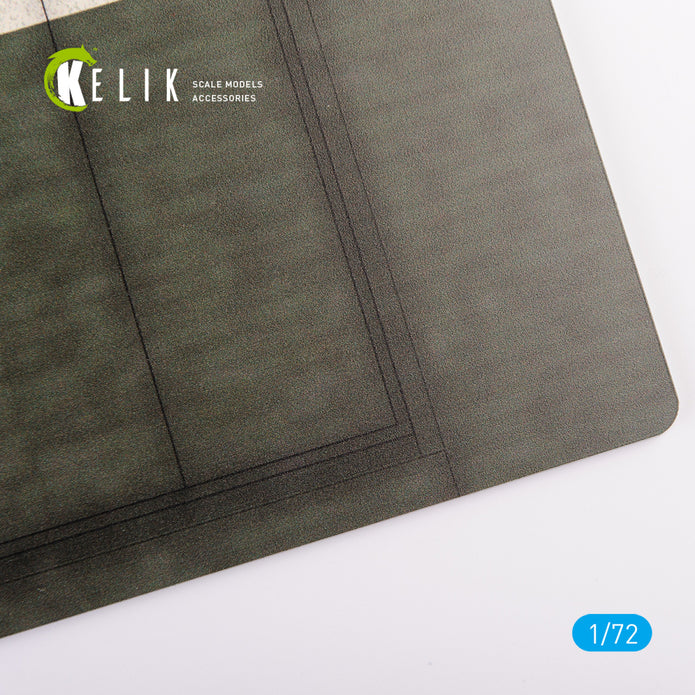 HMS Argus 1943 Type 1 - Base - Acrylic Scale 1:72 KeliK KS72053 Stands for Plastic Models