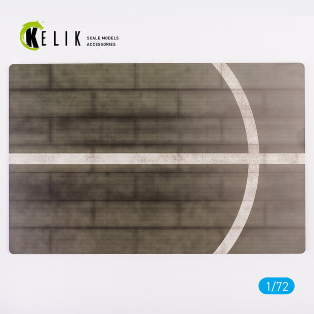 HMS Argus 1943 Type 2 - Base - Acrylic Scale 1:72 KeliK KS72054 Stands for Plastic Models