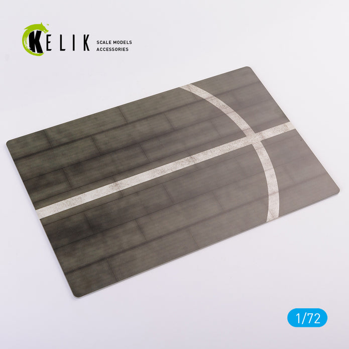 HMS Argus 1943 Type 2 - Base - Acrylic Scale 1:72 KeliK KS72054 Stands for Plastic Models