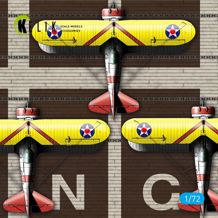 USS Ranger 1941 - Base - Acrylic Scale 1:72 KeliK KS72055 Stands for Plastic Models