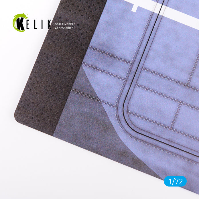 HMS Indomitable Front Lift 1942 Acrylic Base Scale 1:72 KeliK KS72057 Stands for Plastic Models