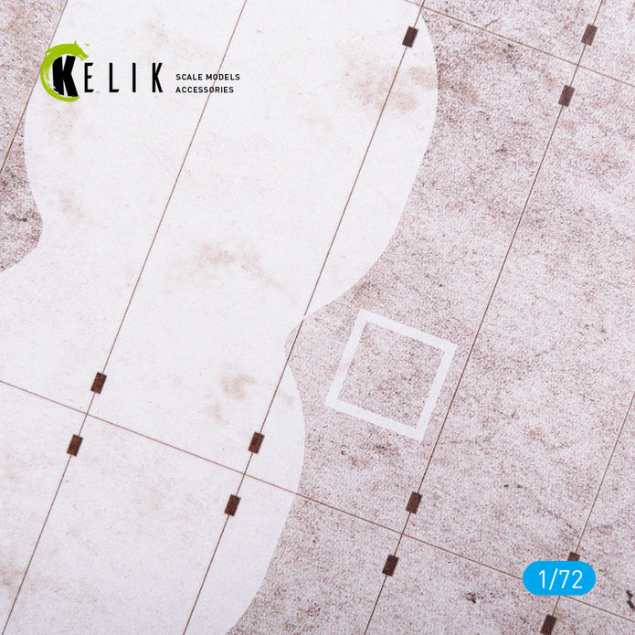 Ukraine Starokostyantyniv Air Base - Acrylic Scale 1:72 KeliK KS72061 Stands for Plastic Models