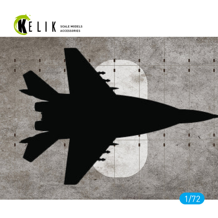 Ukraine Starokostyantyniv Air Base - Acrylic Scale 1:72 KeliK KS72061 Stands for Plastic Models