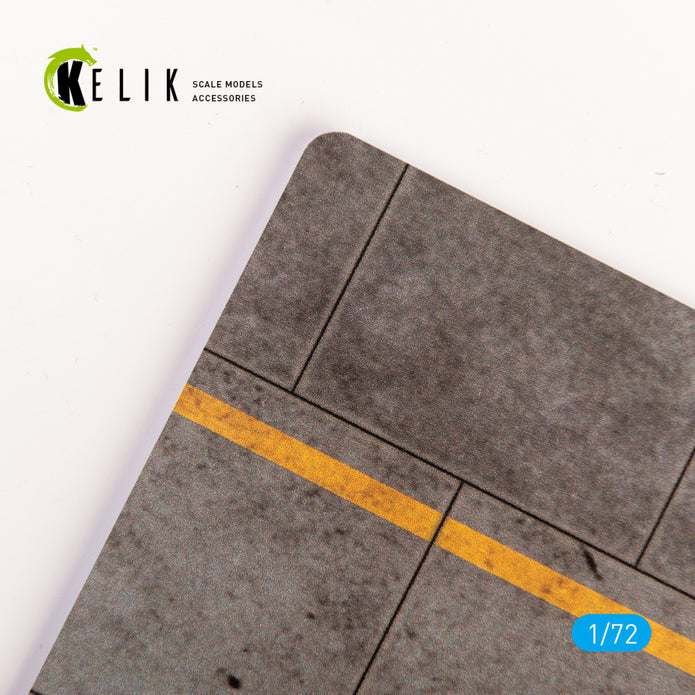 Naval Air Station Oceana Type 1 - Base - Acrylic 3 mm (280 x 180 mm) (170 g) Scale 1:72 KeliK KS72064 Stands for Plastic Models