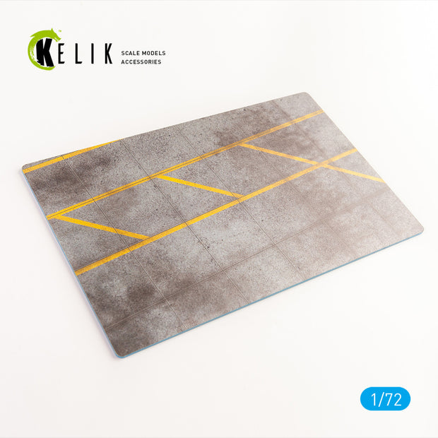 Naval Air Station Oceana Type 2 - Base - Acrylic 3 mm (280 x 180 mm) (170 g) Scale 1:72 KeliK KS72065 Stands for Plastic Models