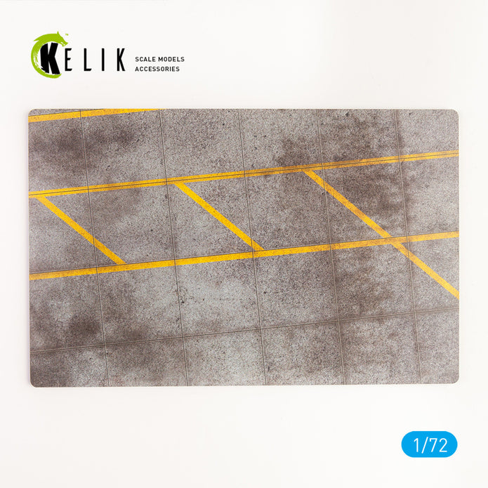 Naval Air Station Oceana Type 2 - Base - Acrylic 3 mm (280 x 180 mm) (170 g) Scale 1:72 KeliK KS72065 Stands for Plastic Models