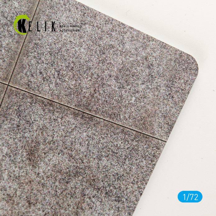 Naval Air Station Oceana Type 2 - Base - Acrylic 3 mm (280 x 180 mm) (170 g) Scale 1:72 KeliK KS72065 Stands for Plastic Models