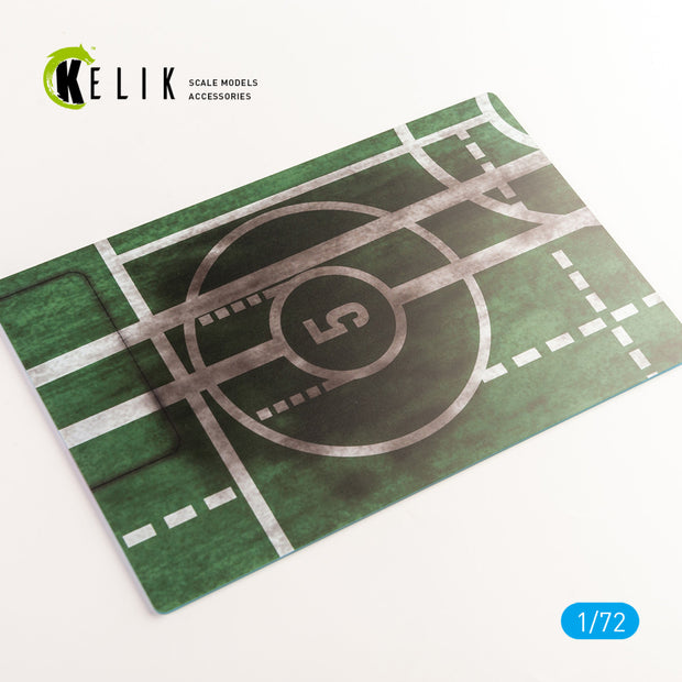 Soviet Heavy Aircaft Carier "Baku"- Base - Acrylic Scale 1:72 KeliK KS72067 Stands for Plastic Models