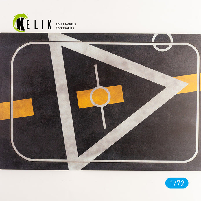 CVL-22 HMCS Bonaventure Rear Lift 1965 - Acrylic 3 mm (280 x 180 mm) (170 g) Scale 1:72 KeliK KS72069 Stands for Plastic Models