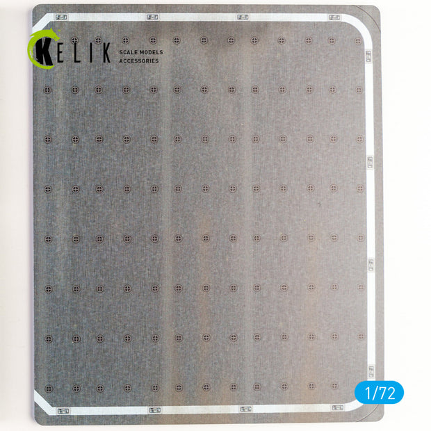 C-550 ITS Cavour Aircraft Carrier Italian Navy Type 2 Lift - Base - Acrylic 3 mm (180 x 214 mm) (130 g) Scale 1:72 KeliK KS72074 Stands for Plastic Models