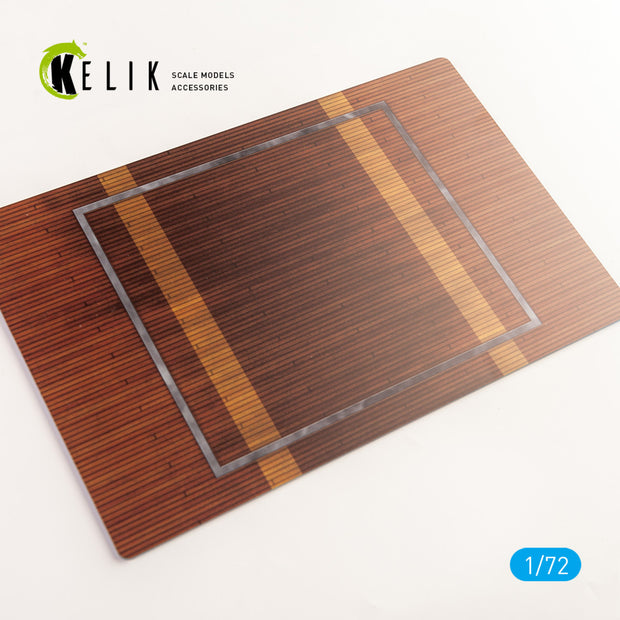 CV-1 Langley 1927 Lift - Base - Acrylic 3 mm (280 x 180 mm) (170 g) Scale 1:72 KeliK KS72075 Stands for Plastic Models