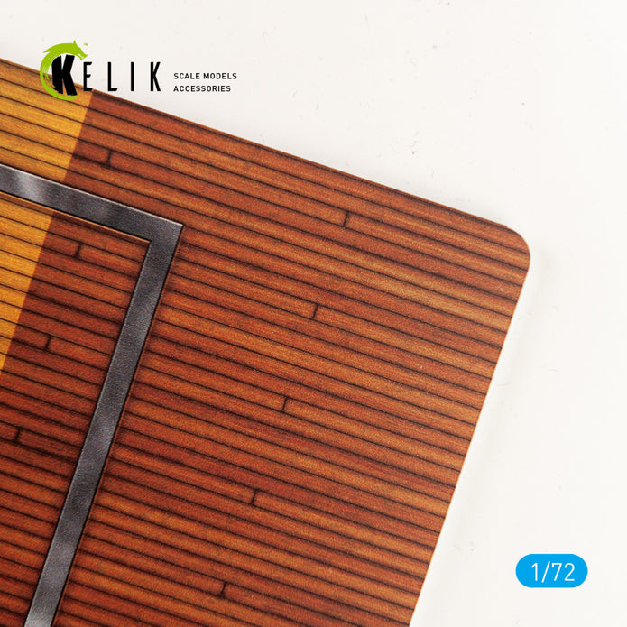 CV-1 Langley 1927 Lift - Base - Acrylic 3 mm (280 x 180 mm) (170 g) Scale 1:72 KeliK KS72075 Stands for Plastic Models