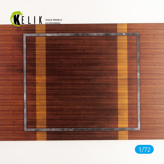 CV-1 Langley 1927 Lift - Base - Acrylic 3 mm (280 x 180 mm) (170 g) Scale 1:72 KeliK KS72075 Stands for Plastic Models