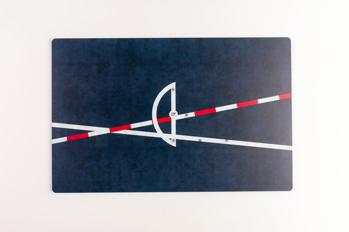 CVS-18 USS WASP 1964 - 1970 Type 2- Base - Acrylic 3 mm (280 x 180 mm) (170 g) Scale 1:72 KeliK KS72077 Stands for Plastic Models